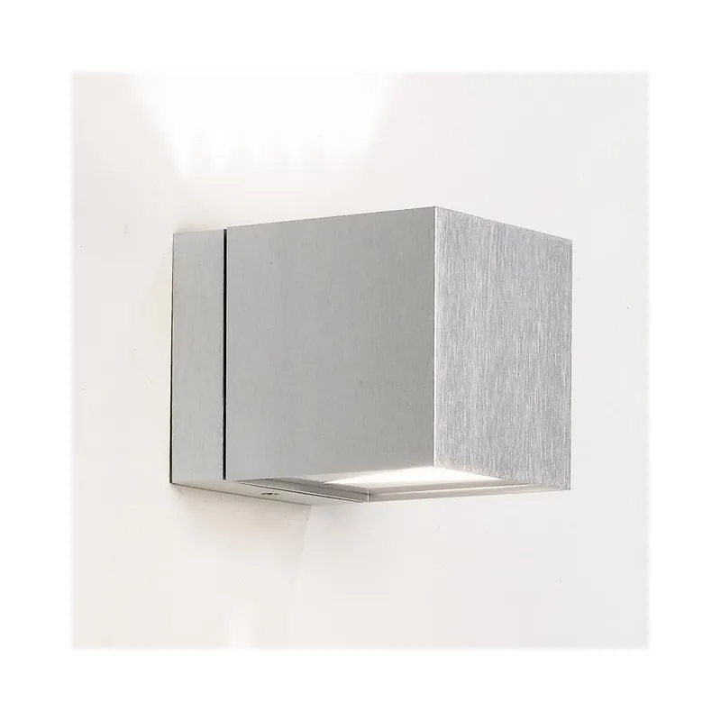 Tendencia MILAN DAU 80 Aplique aluminio satinado G9