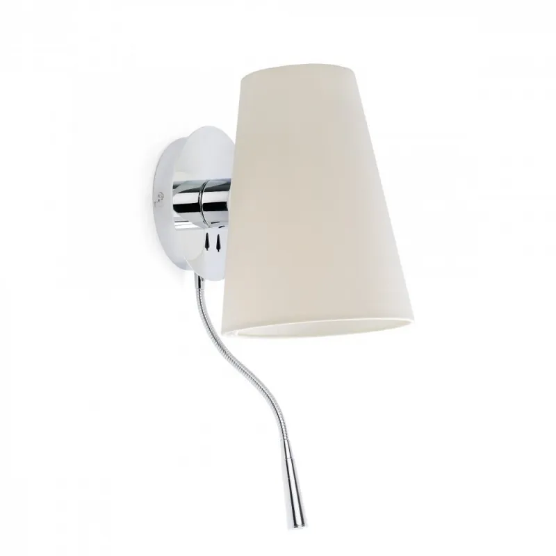 Bestseller FARO LUPE Lámpara aplique cromo con lector LED