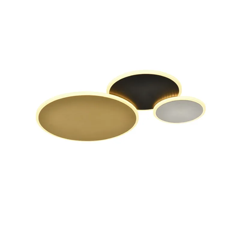 SCHULLER UMBRA 630 Plafón Oro-Negro-Blanco Última Oportunidad