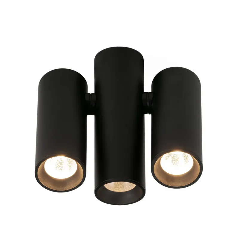 Auténtico MILAN HAUL 40 Foco Triple Negro