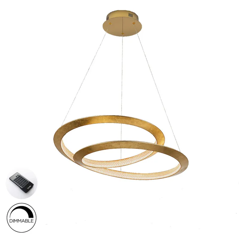 SCHULLER ETERNITY 600 Colgante Pan de Oro Dimable con Mando Artesanal