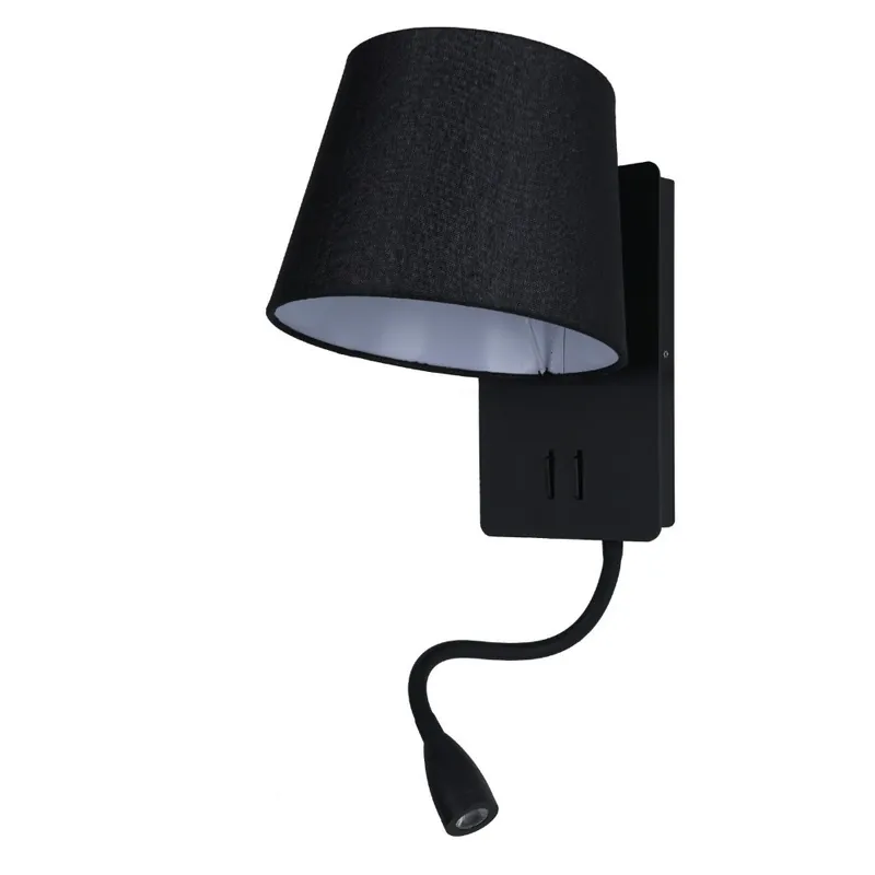 SULION NABIA Aplique Lector Negro 3000K Mejor Calidad