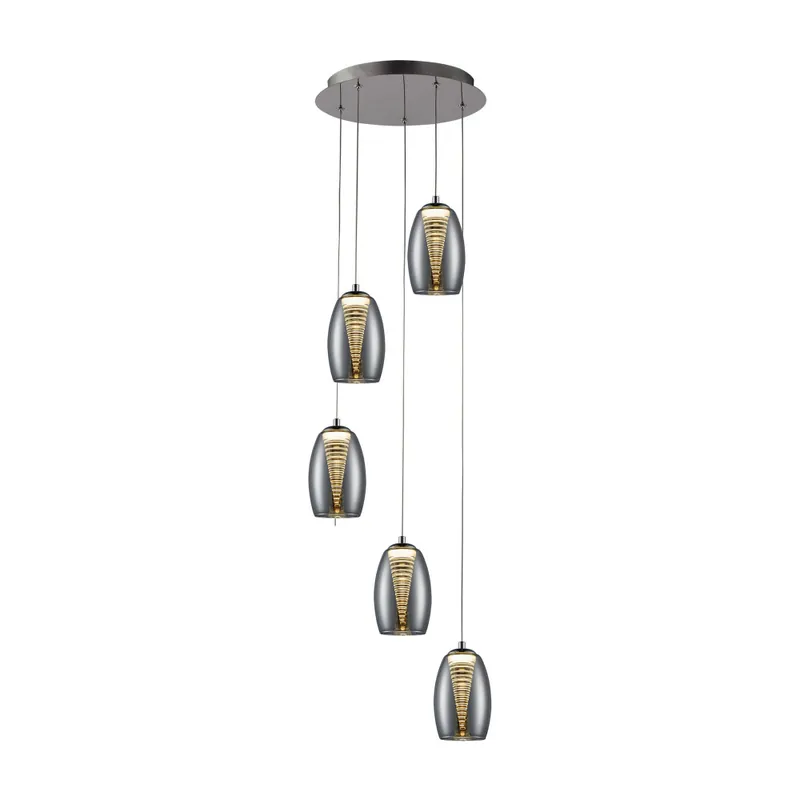 SCHULLER NEBULA Colgante cromo 5L Marca Reconocida