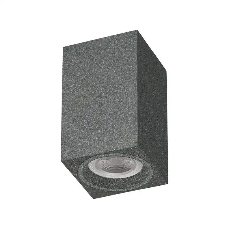 A Buen Precio INCOLAMP Foco Superficie Gris GU10