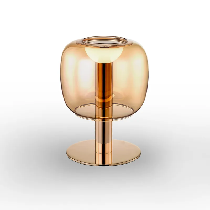 Venta Final SCHULLER ICON Lámpara Sobremesa Oro-Ámbar