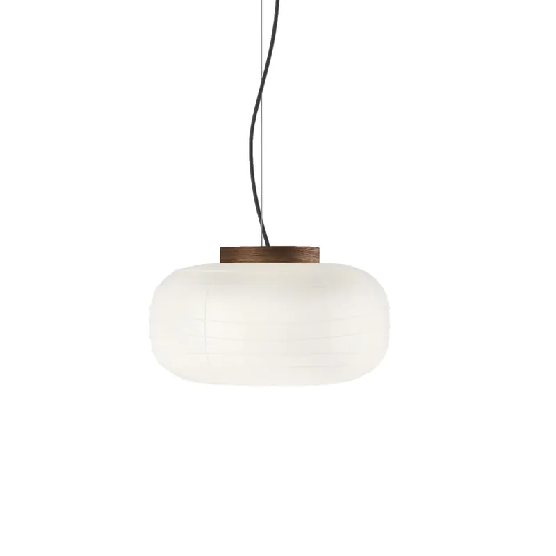 B.LUX MISKO S15 Colgante Negro-Nogal Barato