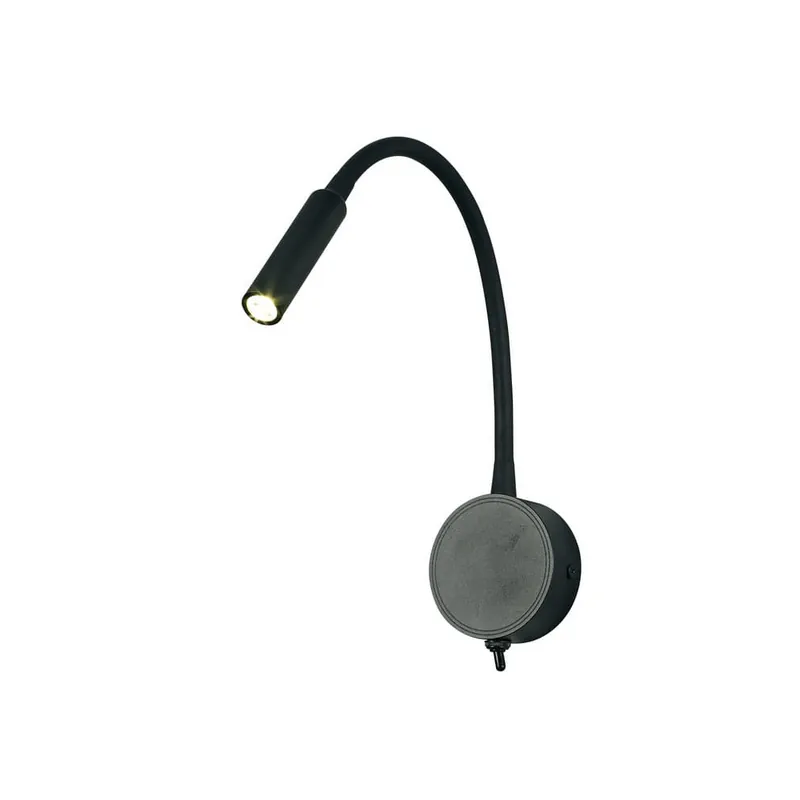 Rebajas MANTRA BOAVISTA Lámpara aplique circular negro led 3W