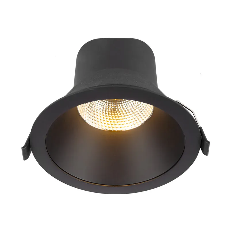 Auténtico HOFF LIGHT LIBERTAD 12 Empotrable Negro CCT