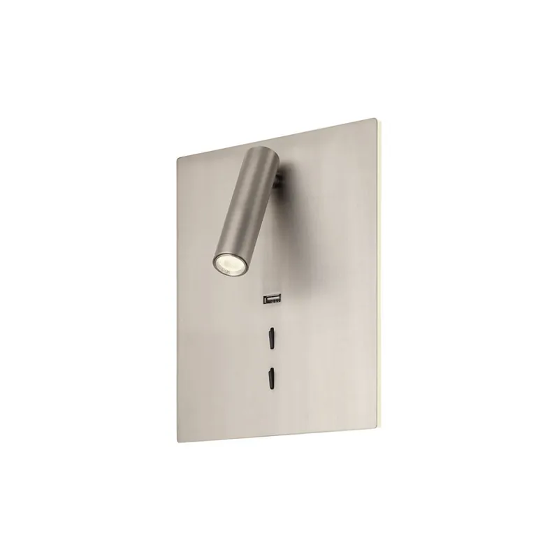 REDO ZEN Aplique Lector Níquel con USB Entrega Rápida