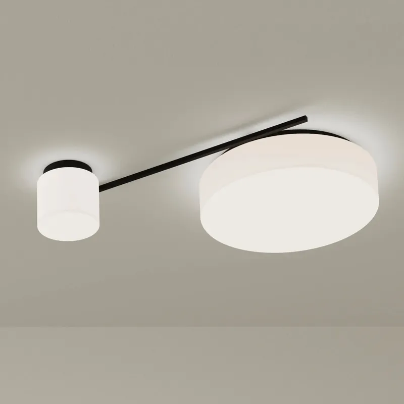 Artesanal LEDSC4 SPARK Double 390 + 140 Plafón/Aplique