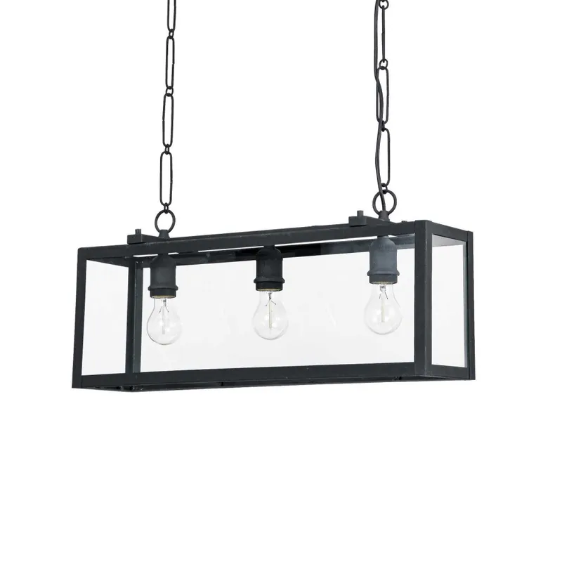 Tendencia IDEAL LUX IGOR SP3 COLGANTE NEGRO