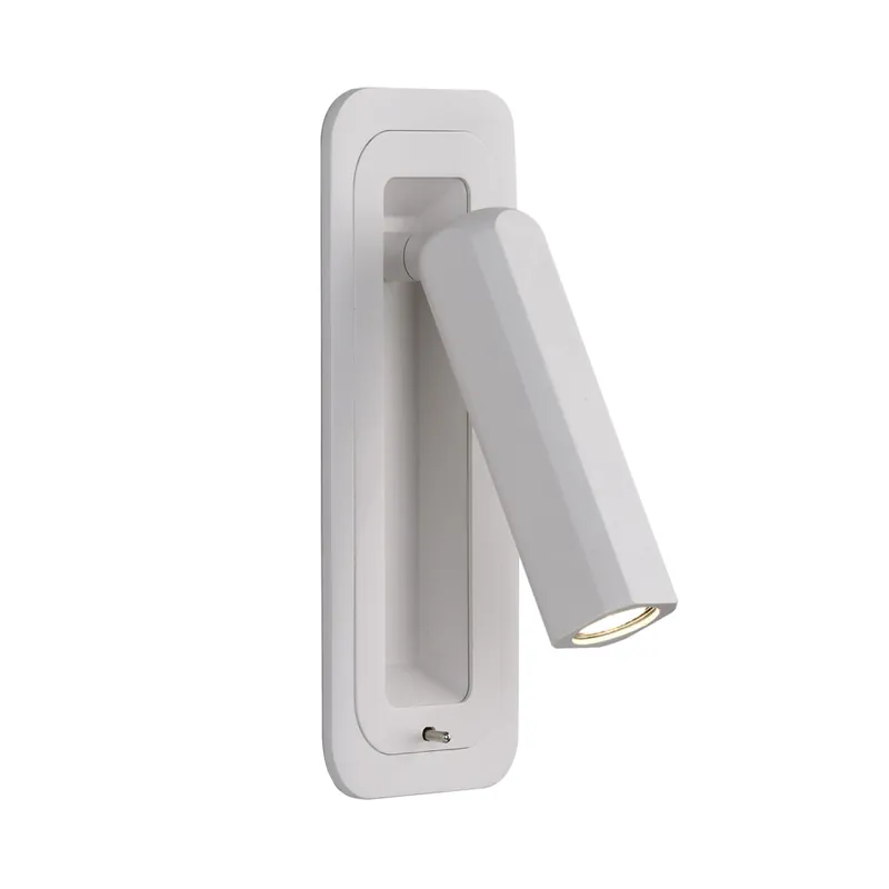 ACB BOHEME Lector Con Interruptor Blanco Súper Precio