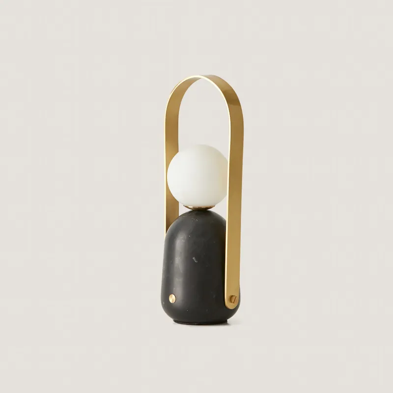 Profesional AROMAS NANO Lámpara Portátil Negro-Oro
