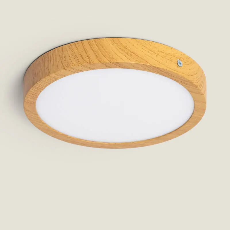 Profesional Plafón LED 18W Circular Aluminio Ø210 mm Slim CCT Seleccionable Galán SwitchDimm