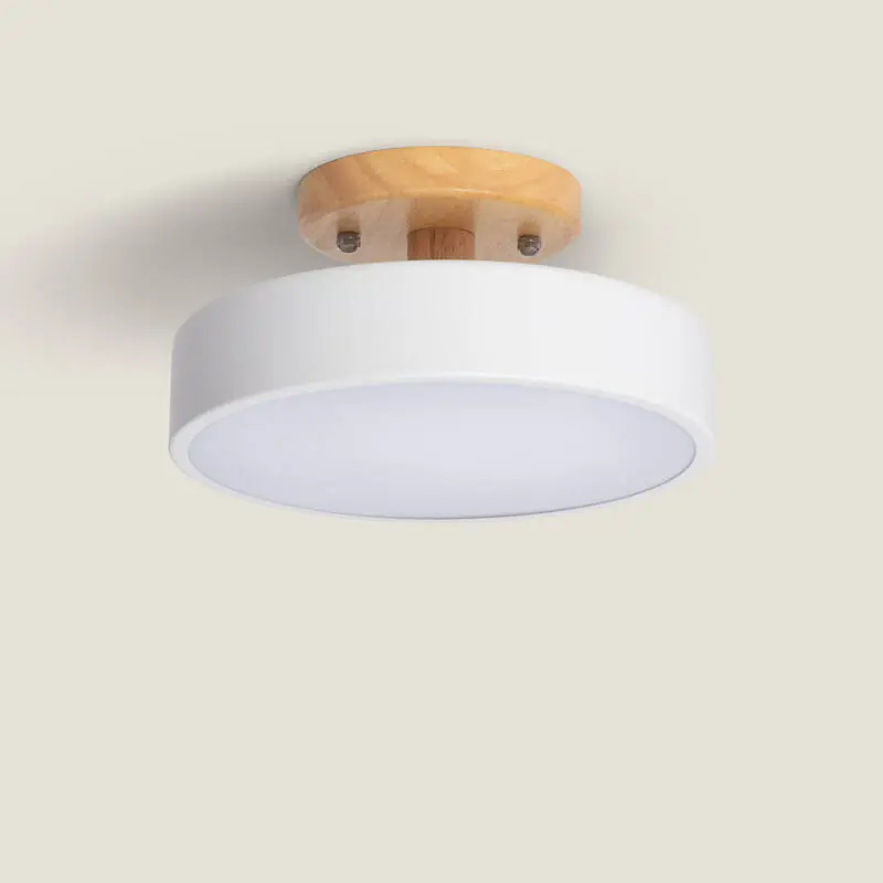 Súper Precio Lámpara de Techo LED 12W Madera y Metal CCT Seleccionable Whisty