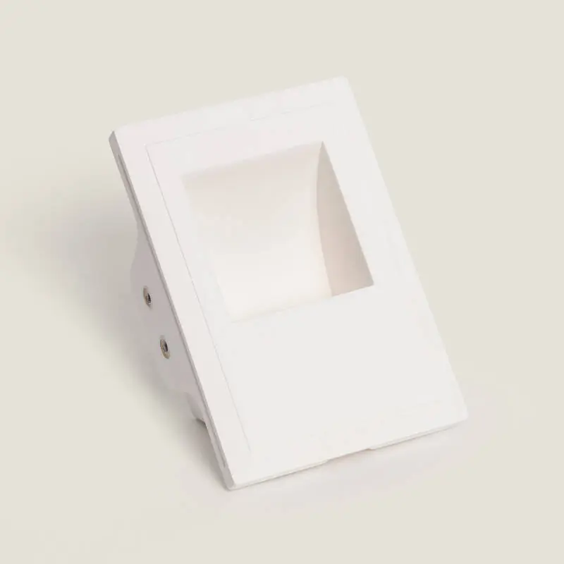 Aplique de Pared Integración Escayola/Pladur para Bombilla LED GU10 PAR11 Corte 103x148 mm Liquidación