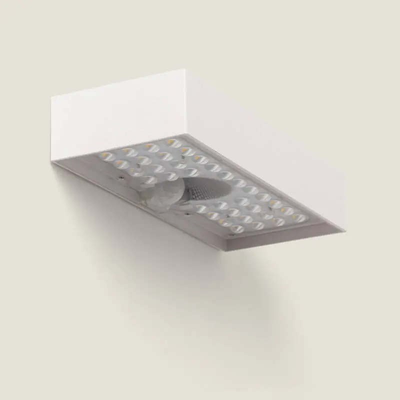 Aplique de Pared Exterior LED 6W Karl Solar Blanco Solo Hoy