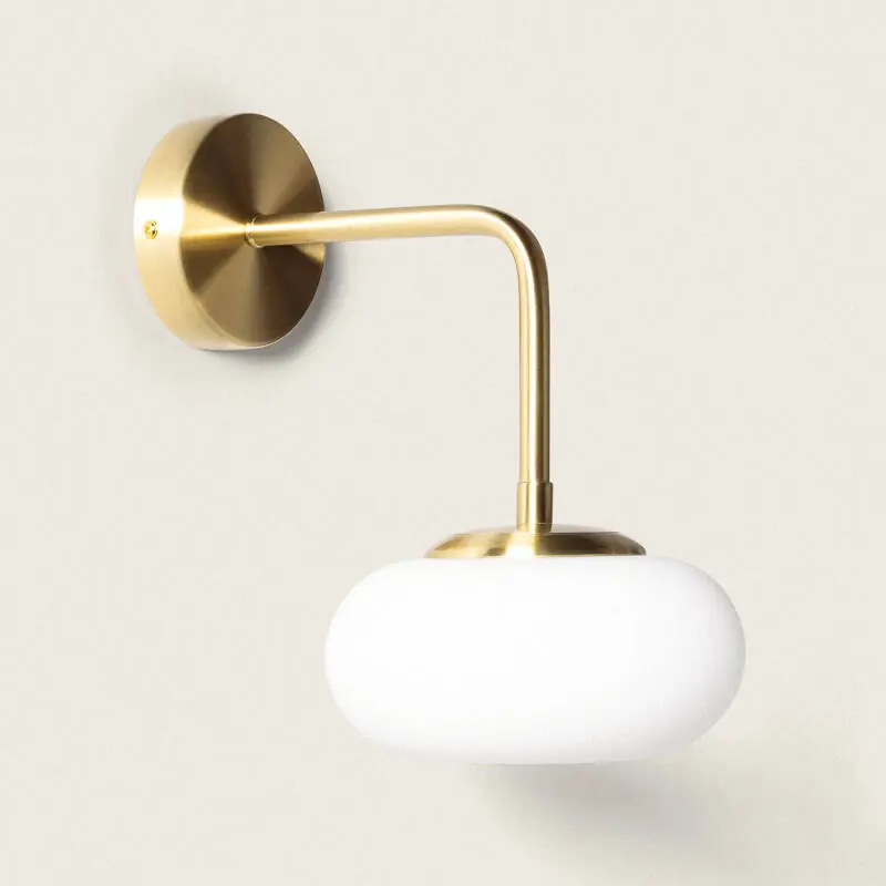 Barato Lámpara de Pared LED 6W Metal y Cristal Keyla