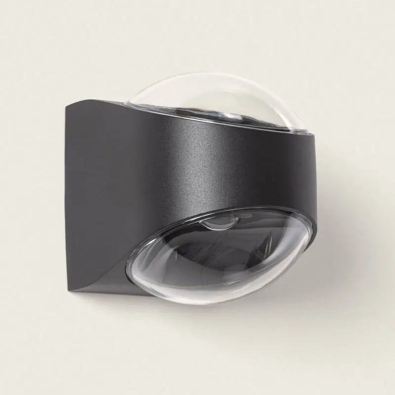 Solo Hoy Aplique de Pared Exterior LED 12W Aluminio Iluminción Doble Cara Adelfa