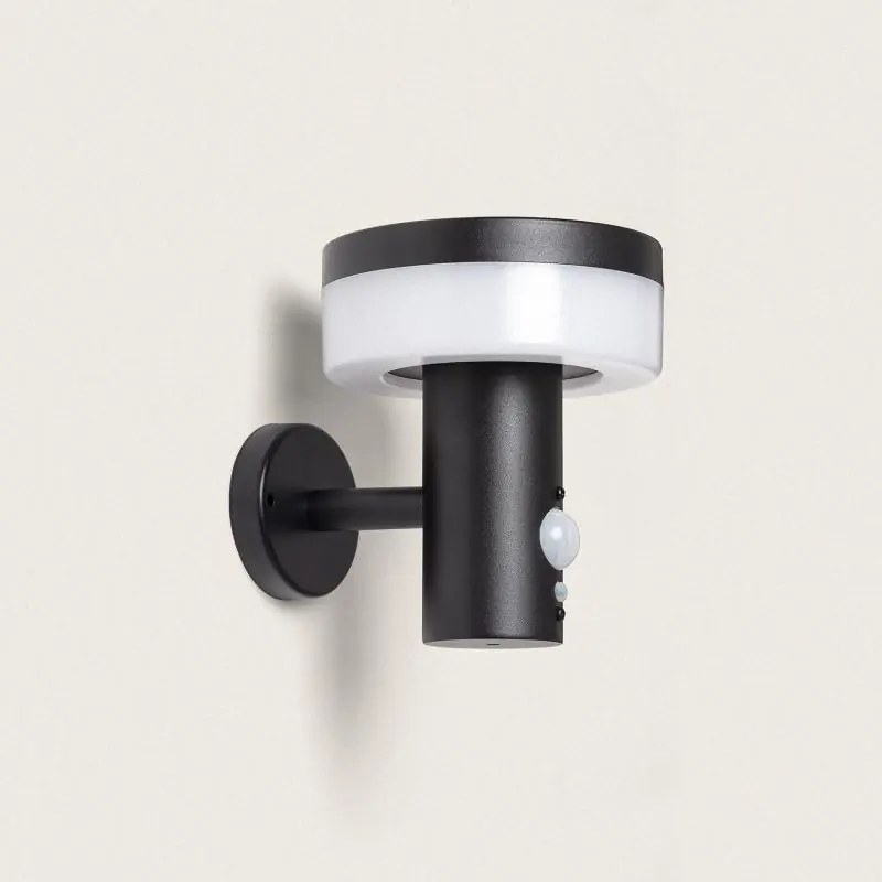 Aplique de Pared Exterior Solar LED 1,5W Acero Inoxidable con Sensor de Movimiento Ashier Máxima Calidad