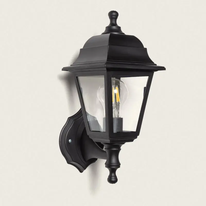 Venta Final Lámpara de Pared Exterior Sennen Negro