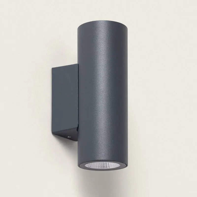 Promoción Exclusiva Aplique de Pared Exterior LED 12W Aluminio Iluminación Doble Cara CCT Seleccionable Satna