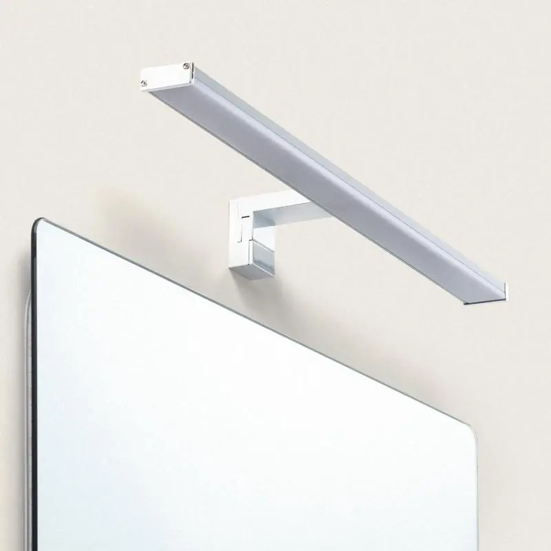 Aplique Espejo Baño 12W Plata Big Kendari Entrega Rápida