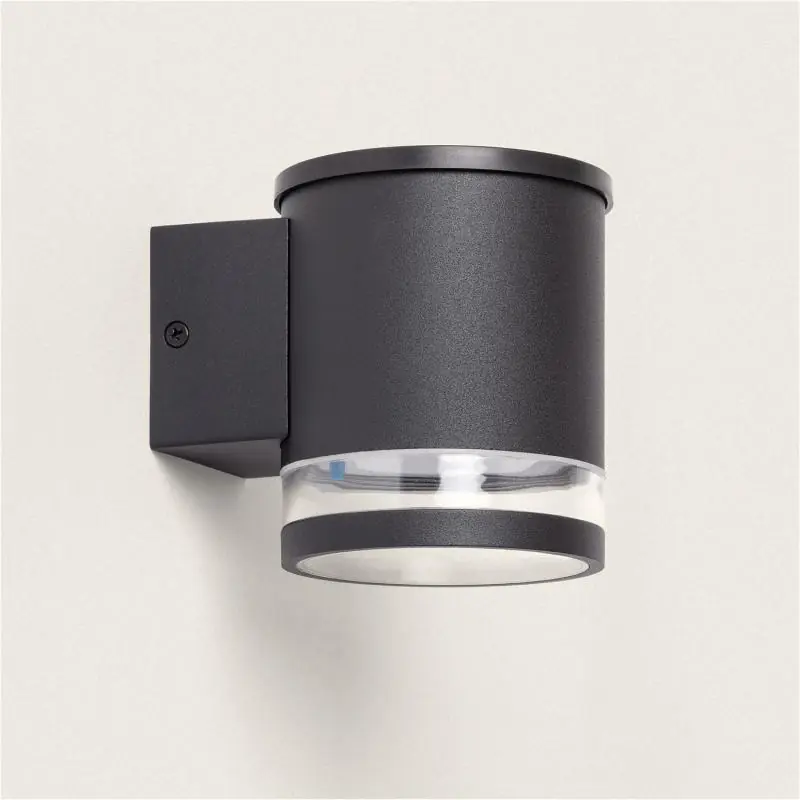 Aplique de Pared Exterior Solar LED Aluminio Draco Mayoreo