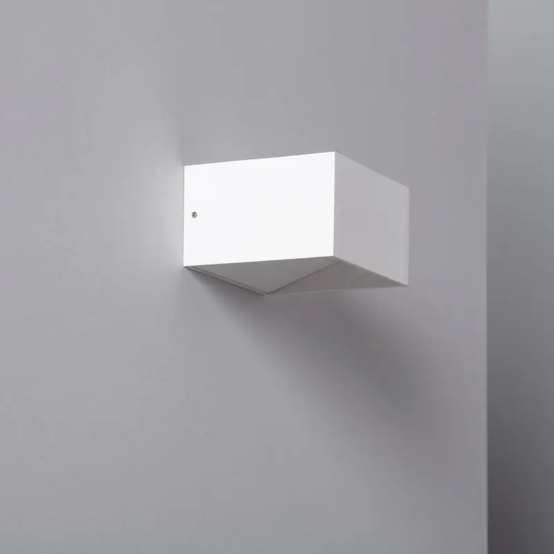 Aplique de Pared LED 6W de Aluminio Iluminación Doble Cara Lico Blanco Moderno