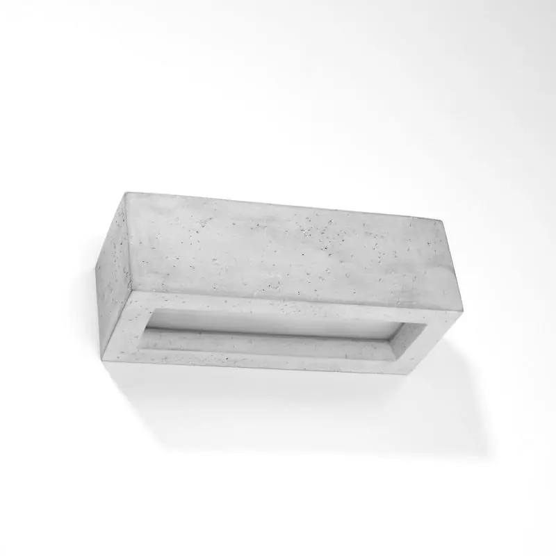 Aplique de Pared Vega 30 Hormigón SOLLUX Oferta Limitada