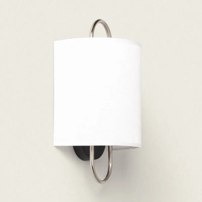 Aplique Pared Metal y Tela Duque Compra Hoy