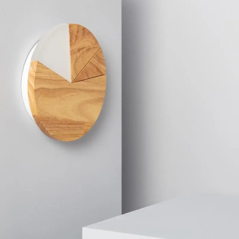Rebajas Aplique de Pared LED 18W de Madera Farmaajo