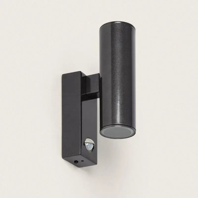 Rebajas Aplique de Pared Exterior Acero Inoxidable con Sensor PIR Pimlico