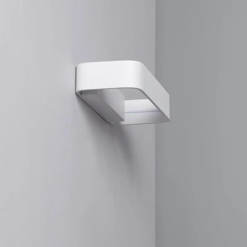Aplique de Pared LED 9W de Aluminio Deves Blanco Bestseller