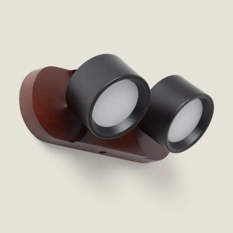 Profesional Lámpara de Pared LED 10W Metal CCT Seleccionable Cundra 2 Focos