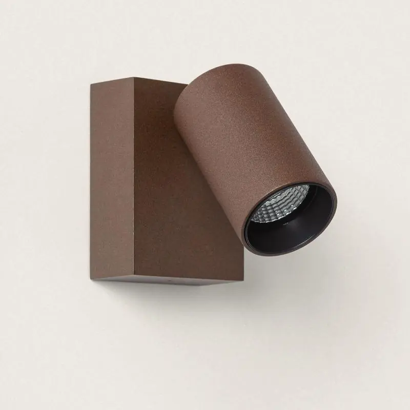Aplique de Pared Exterior LED 10W Aluminio CCT Seleccionable Kuriya Precio Reducido
