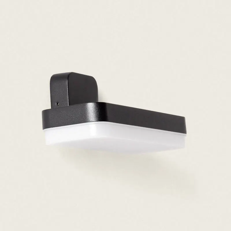 Aplique de Pared Exterior LED 10W Iluminación Rectangular Negro Mirto Descuento