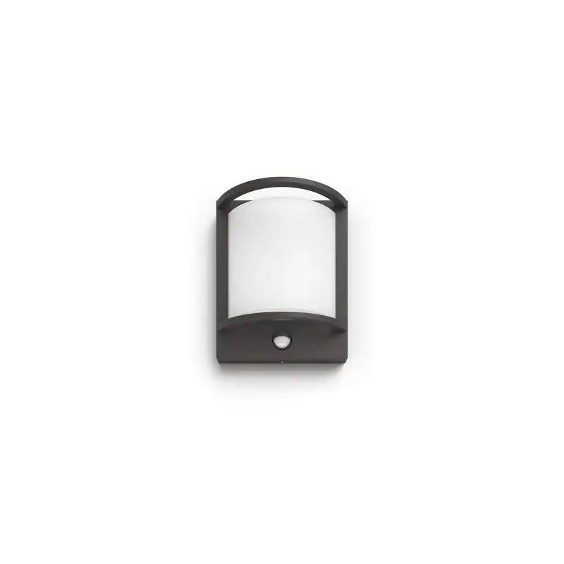Tendencia Aplique de Pared Exterior LED con Sensor Movimiento 12W PHILIPS Samondra