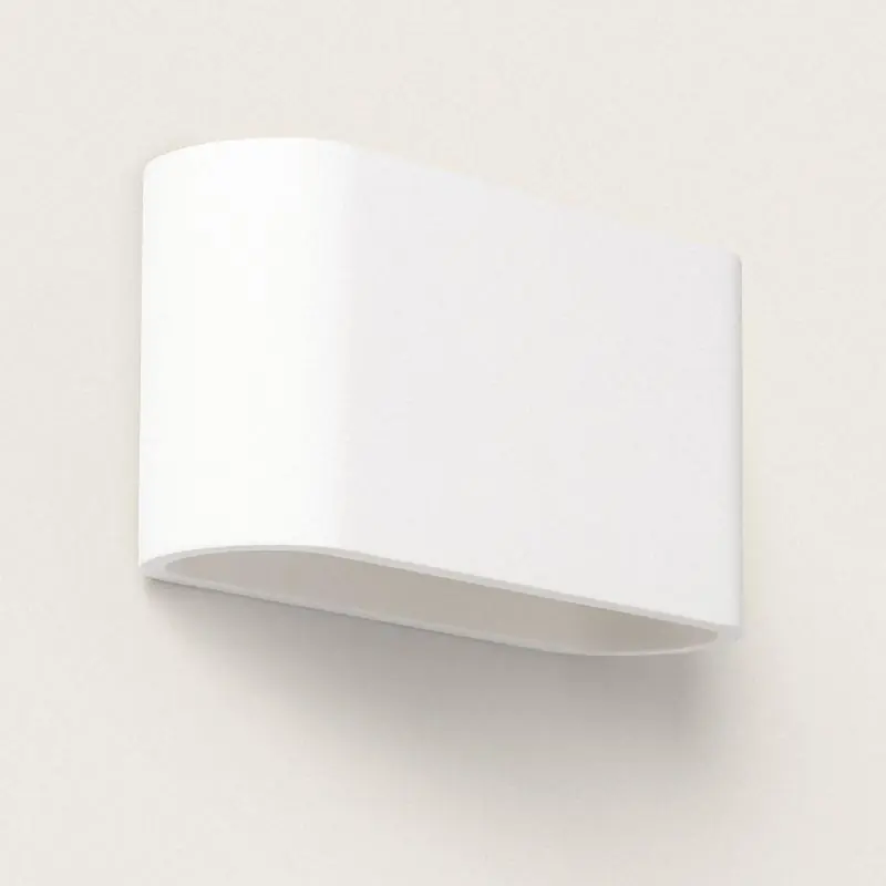 Solo Hoy Aplique de Pared Yeso Ebin Round
