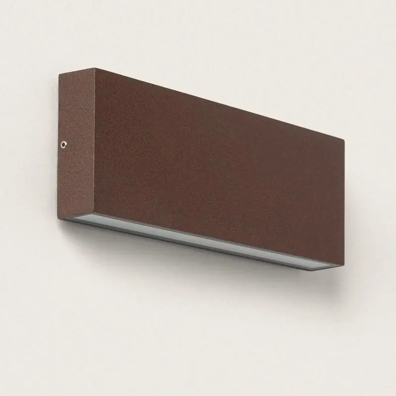 Aplique de Pared Exterior LED 20W Aluminio Iluminación Doble Cara CCT Seleccionable Brooky L Certificado