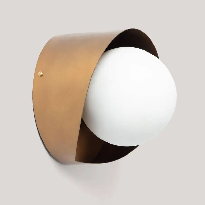 Aplique de Pared Metal y Cristal Ishan III ILUZZIA Más Vendido