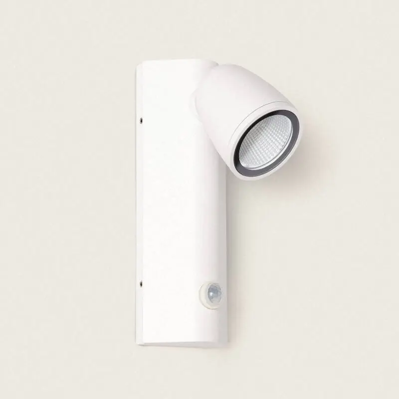 Últimas Unidades Aplique de Pared Exterior LED 6W Aluminio con Detector de Movimiento Abel