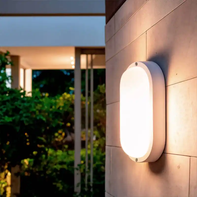 Aplique LED 25W Oval IP65 Hublot White Premium