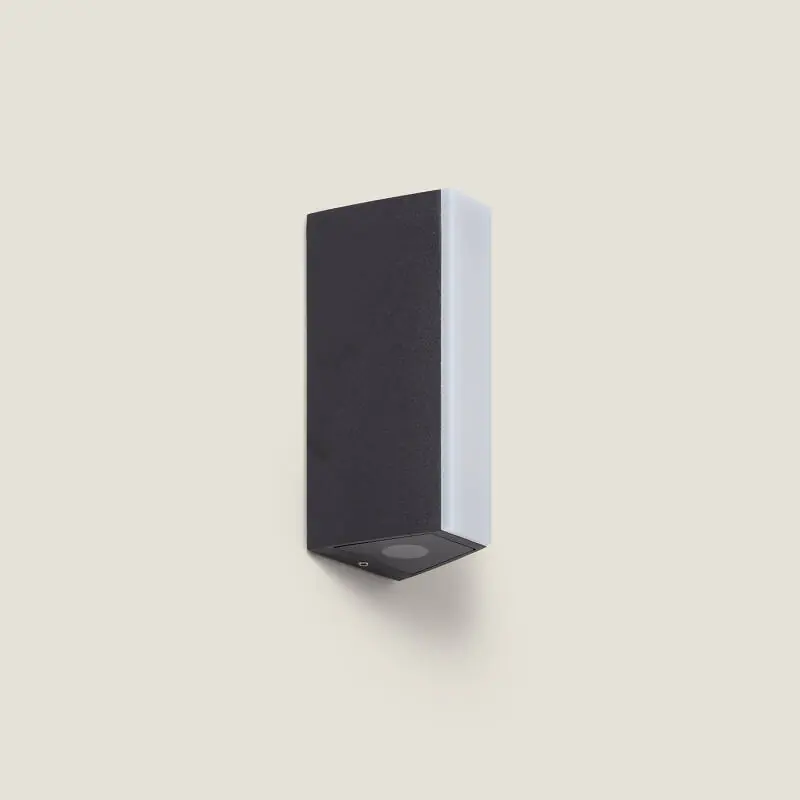 Aplique de Pared Exterior LED Aluminio Doble Cara Hisar Premium