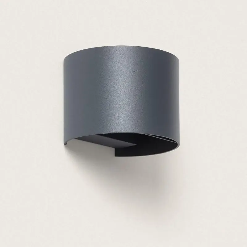 Súper Precio Aplique de Pared Exterior LED 10W Aluminio Iluminación Doble Cara CCT Seleccionable Denny Round