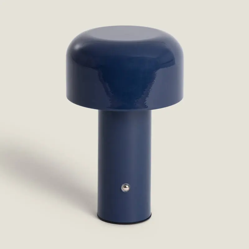 Artesanal Lámpara de Mesa LED 2W Portátil Metal con Batería USB Recargable Zaipi