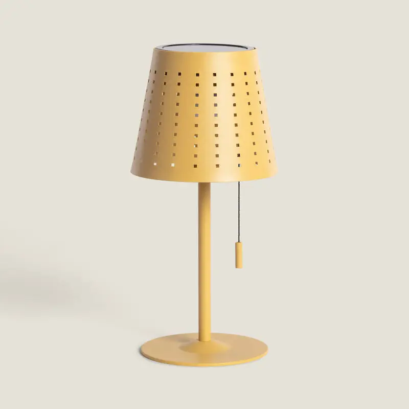 Últimas Unidades Lámpara de Mesa Solar Exterior LED Portátil con Batería USB Recargable Banate