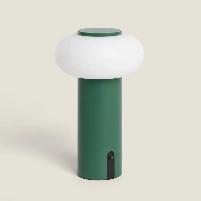 Última Oportunidad Lámpara de Mesa LED Portátil para Exterior Metal con Batería Recargable Katse