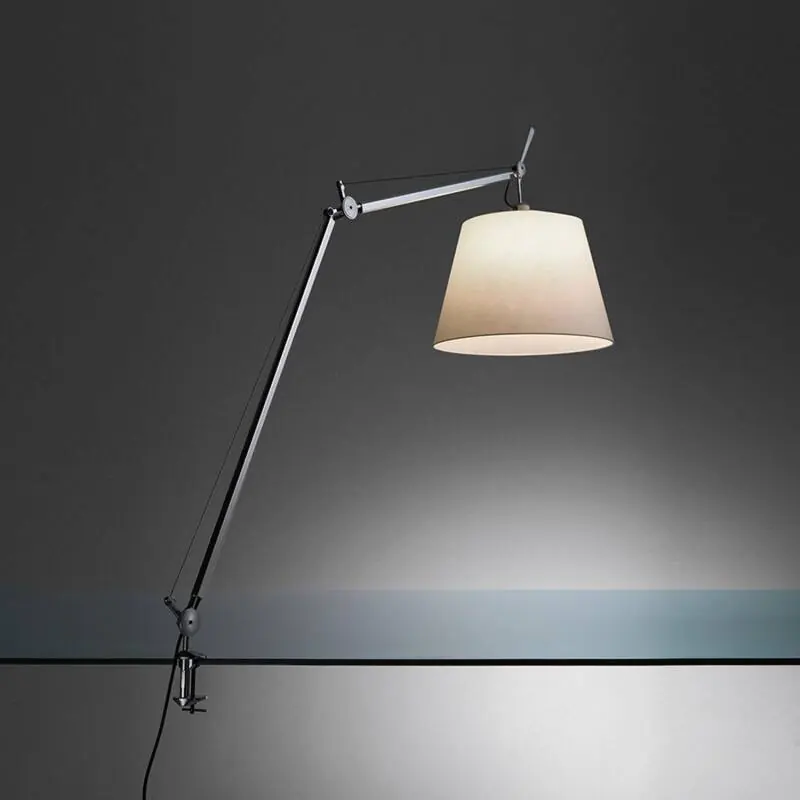 Artesanal Lámpara de Mesa Tolomeo Mega con Pinza con Interruptor ARTEMIDE