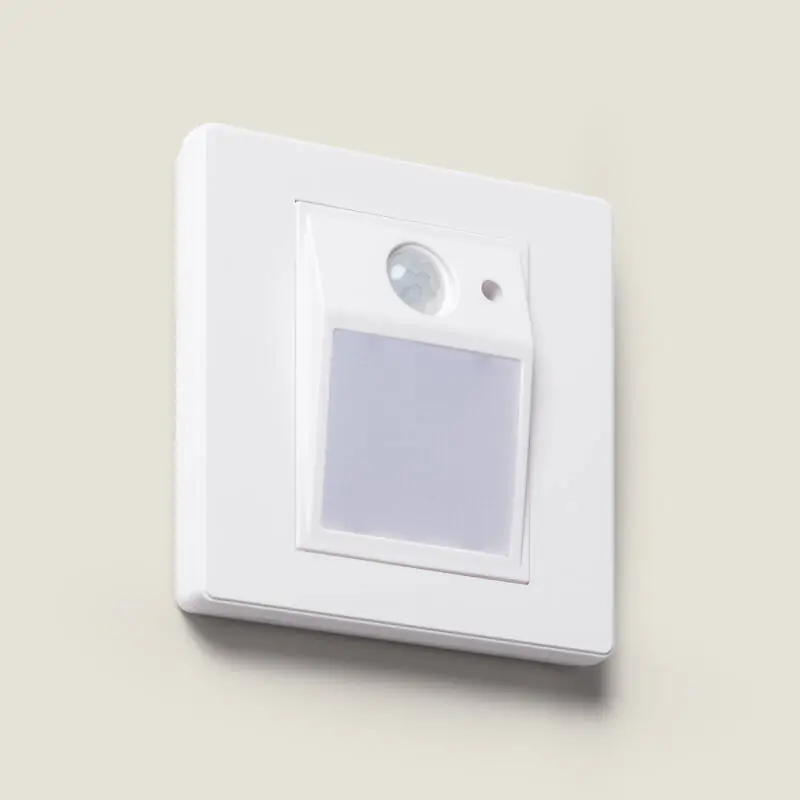 Última Oportunidad Baliza de Pared LED Empotrable con Sensor PIR y Crepuscular Olite para Caja Universal